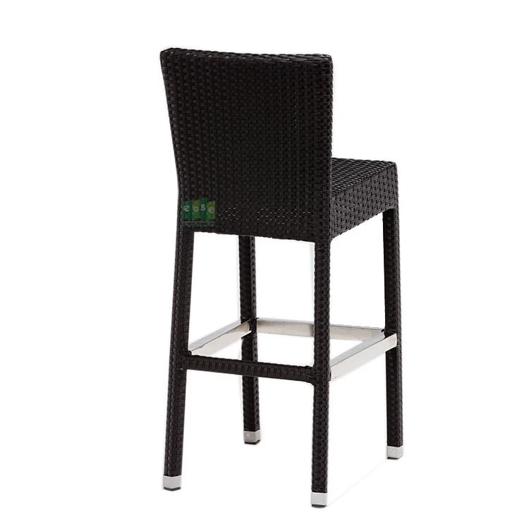 Aluminum Black Rattan Outdoor Bar Stools best